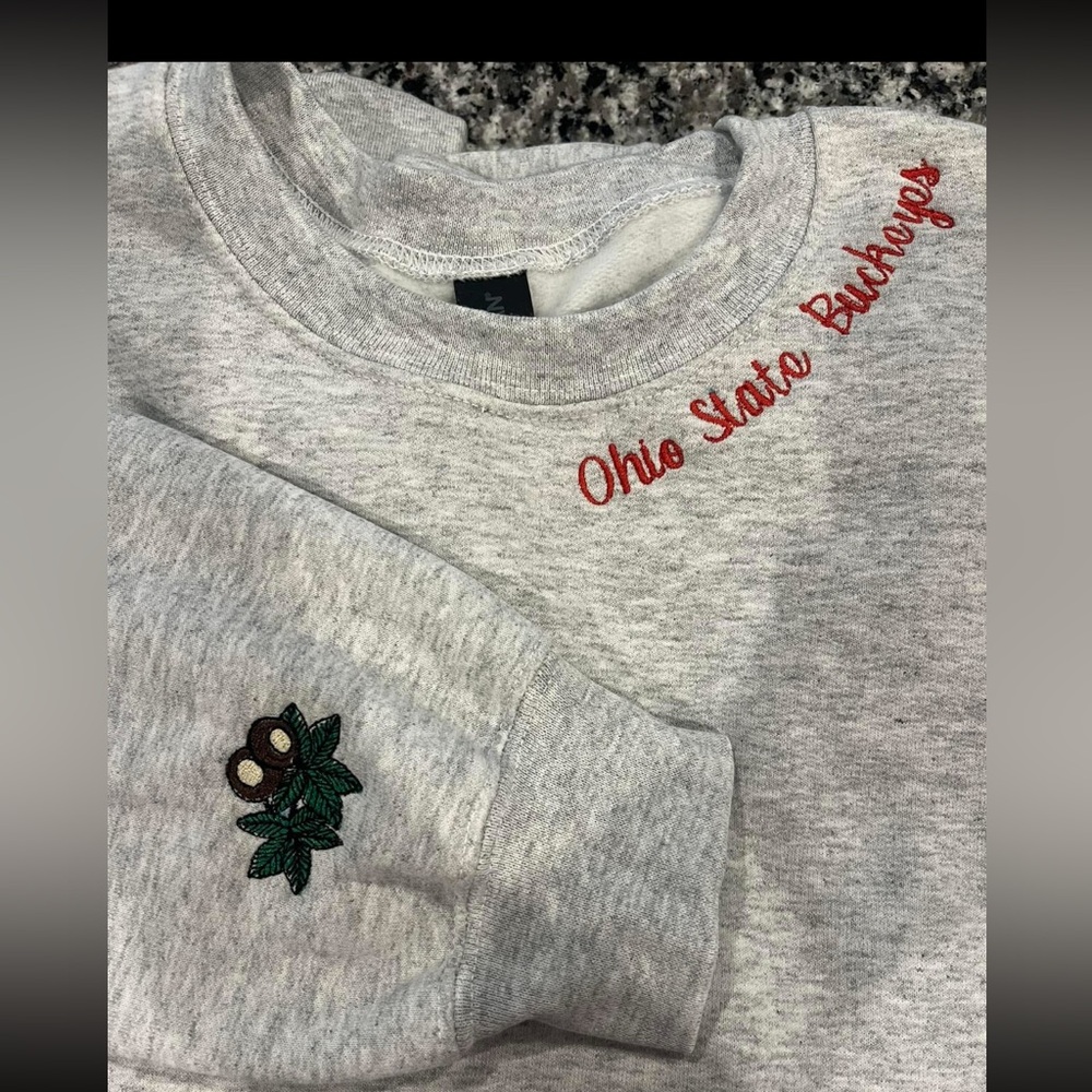 Custom Ohio State Buckeye Sweatshirt!
